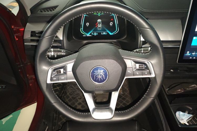 Used BYD Qin Pro New Energy 2019 DM Super Edition 1.5TI Automatic Smart Connect X-Trail Model China VI Standard Steering Wheel