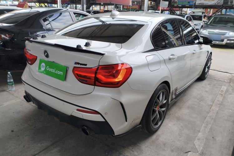 Used BMW 1 Series 2021 Revised 120i M Sport Night Edition Rear Right 45 Deg