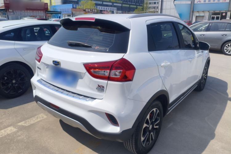 Used Geely Auto Vision X3 2017 1.5L Automatic Luxury Model Rear Right 45 Deg