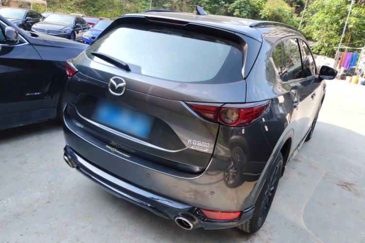 Used Mazda CX-5 2021 2.0L Automatic Two-Wheel Drive Black Knight Rear Right 45 Deg