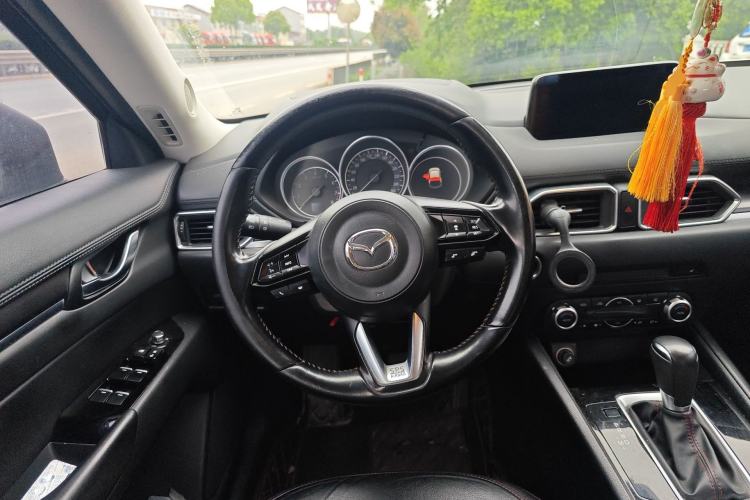 Used Mazda CX-5 2021 2.0L Automatic Two-Wheel Drive Black Knight Steering Wheel