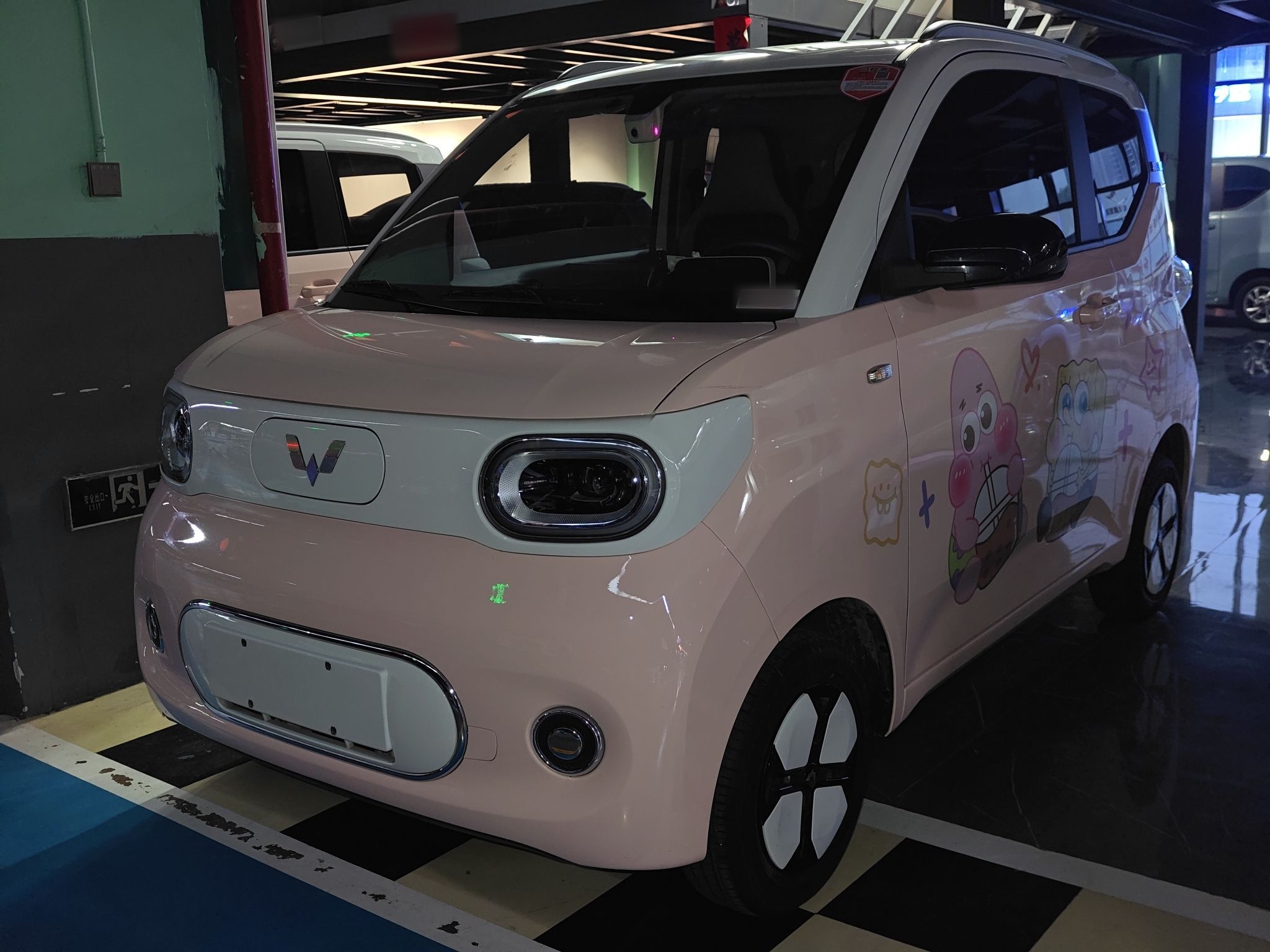 تحت مقدمة السيارة