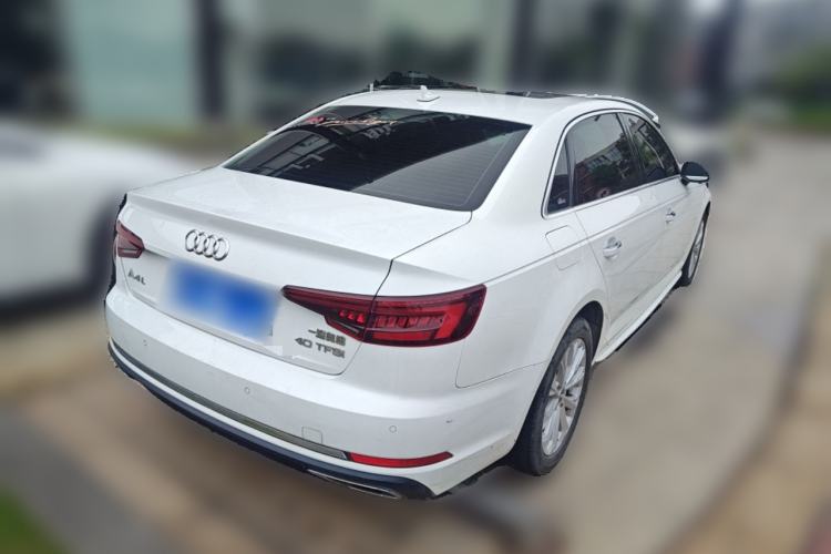 Used Audi A4L 2019 40 TFSI Ambition China VI Rear Right 45 Deg