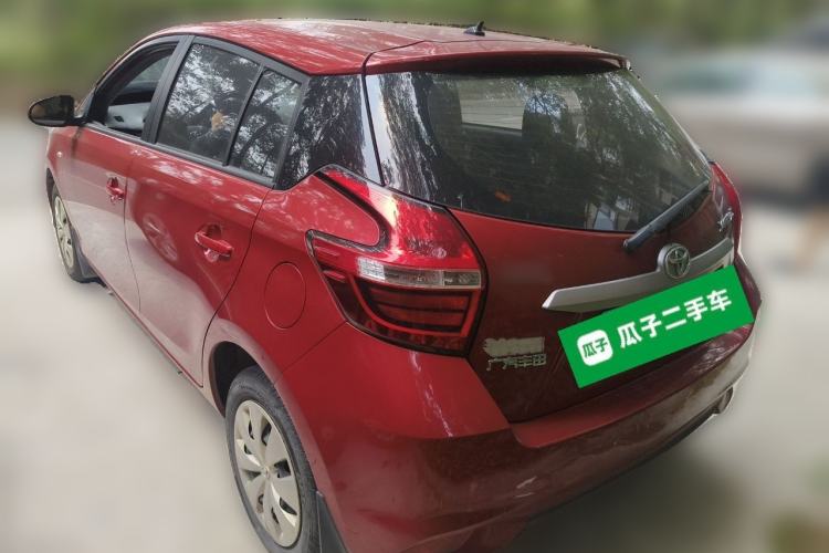 Used Toyota YARiS L Zhi Xuan 2019 1.5E CVT Dynamic Edition China VI compliant Rear Left 45 Deg