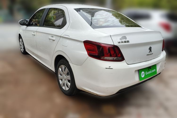 Used Peugeot 301 2017 1.6L Automatic Comfort Edition Rear Left 45 Deg