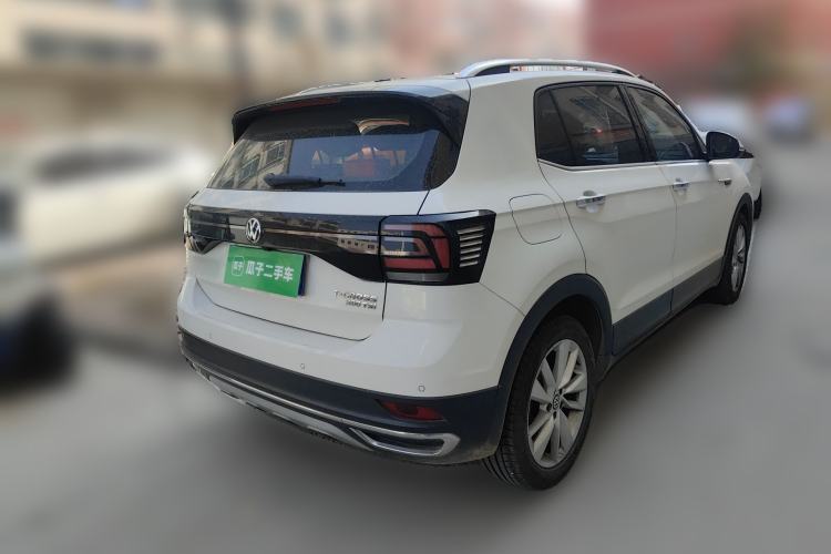 Used Volkswagen T-Cross 2019 280TSI DSG Comfort Edition Rear Right 45 Deg