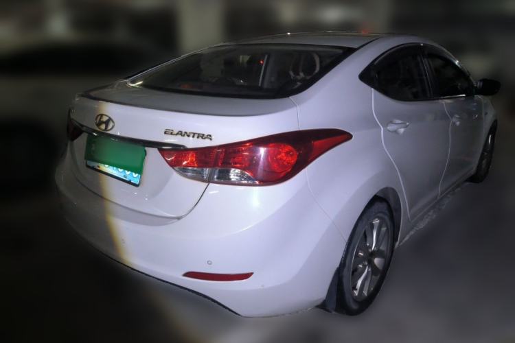 Used Hyundai Elantra (5th Generation / Langdong) 2012 1.6L Automatic Fashion Edition Rear Right 45 Deg