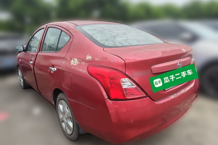 Used Nissan Sunny 2011 1.5XE CVT Comfort Edition Rear Left 45 Deg
