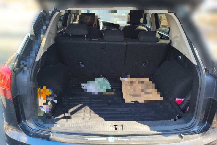 Used Volkswagen Tayron 2021 280TSI Two-Wheel Drive Comfort Connect Edition Trunk