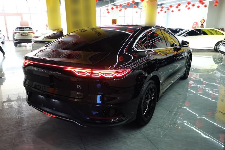 Used BYD Han 2024 DM-i Glory Edition 121KM Prestige Model Rear Right 45 Deg