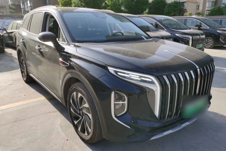 Used Hongqi HS7 PHEV 2024 2.0T PHEV Four-Wheel Drive Flagship Edition 7 Seats
