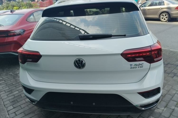 Used Volkswagen T-ROC 2018 280TSI DSG Two-Wheel-Drive Comfort Version China V Standard Rear