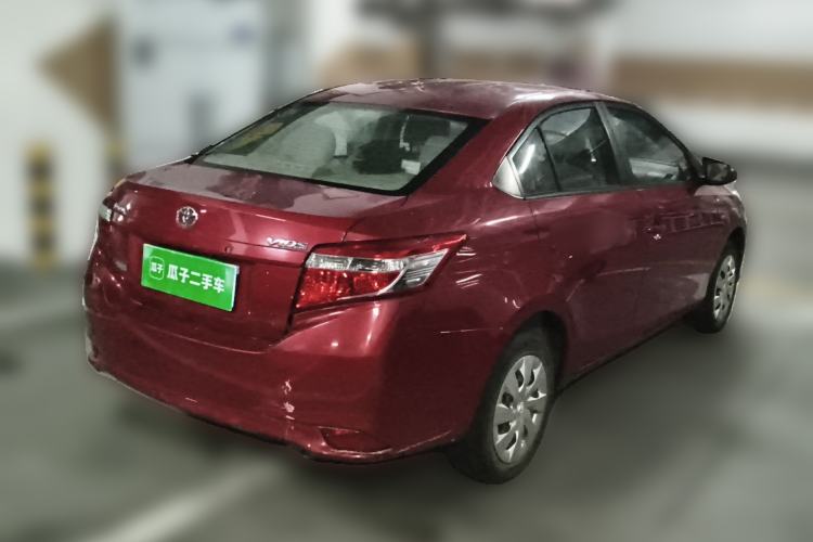 Used Toyota Vios 2014 1.5L Automatic ZhiZhen Edition Rear Right 45 Deg