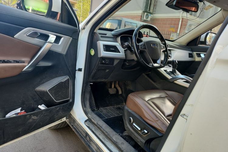 Used Geely Auto Emgrand X7 Sport 2016 1.8TD Automatic ZhiZun Version Driver Seat