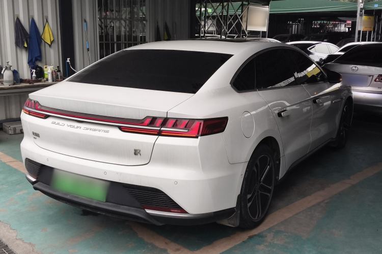 Used BYD Han 2020 EV Long-Range Deluxe Model Rear Right 45 Deg