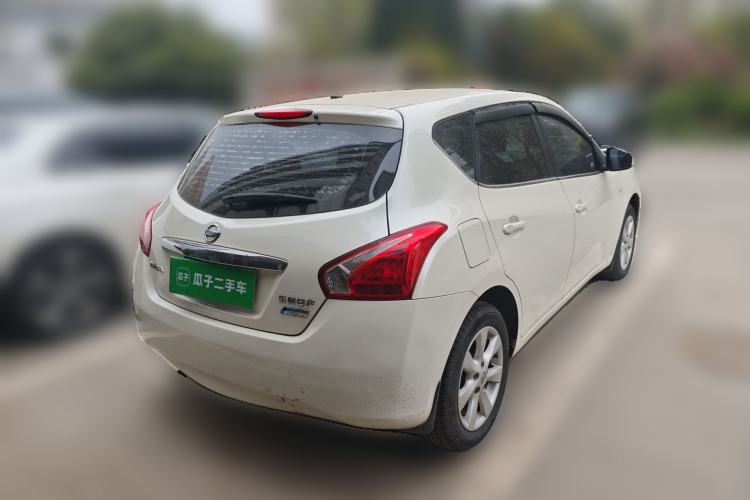 Used Nissan Tiida 2014 1.6L CVT Smart Model Rear Right 45 Deg