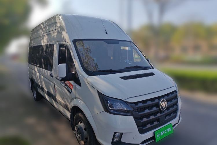 Used Foton Toano 2024 Joy Elephant Multi-Function Model Cummins 2.8T Manual Long Wheelbase Ultra-High Roof with Rear Dual Tires and 7 Seating Capacity Front Right 45 Deg