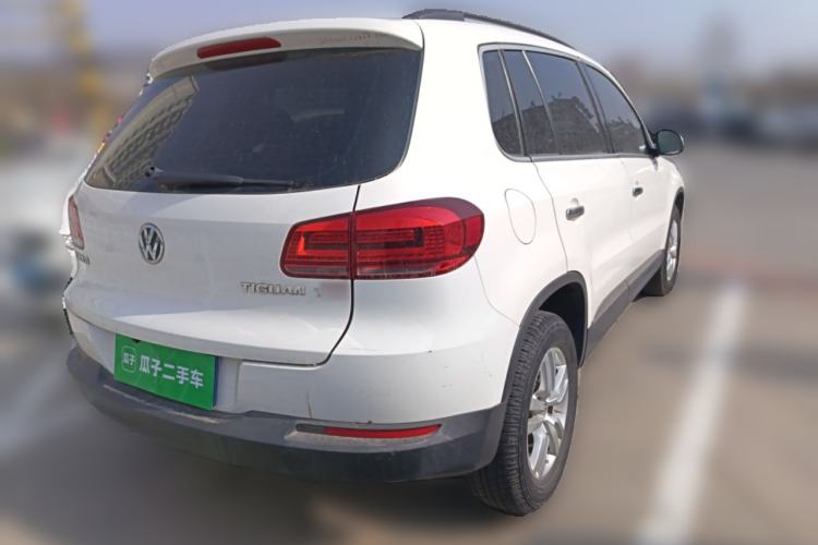 Used Volkswagen Tiguan 2013 1.8TSI Automatic Two-Wheel Drive Trend Edition Rear Right 45 Deg