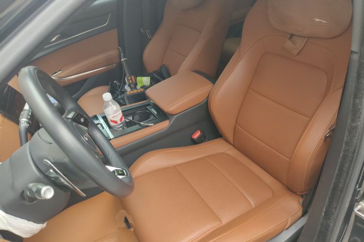 Used Jaguar XFL 2021 XFL 2.0T P250 All-Wheel-Drive Shimmering Black Sport Edition Left Front Seat