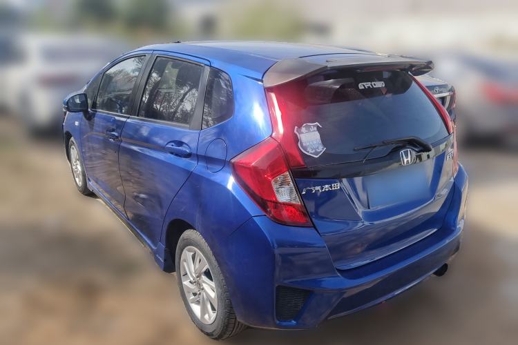 Used Honda Fit 2014 1.5L LX CVT Comfort Model Rear Left 45 Deg