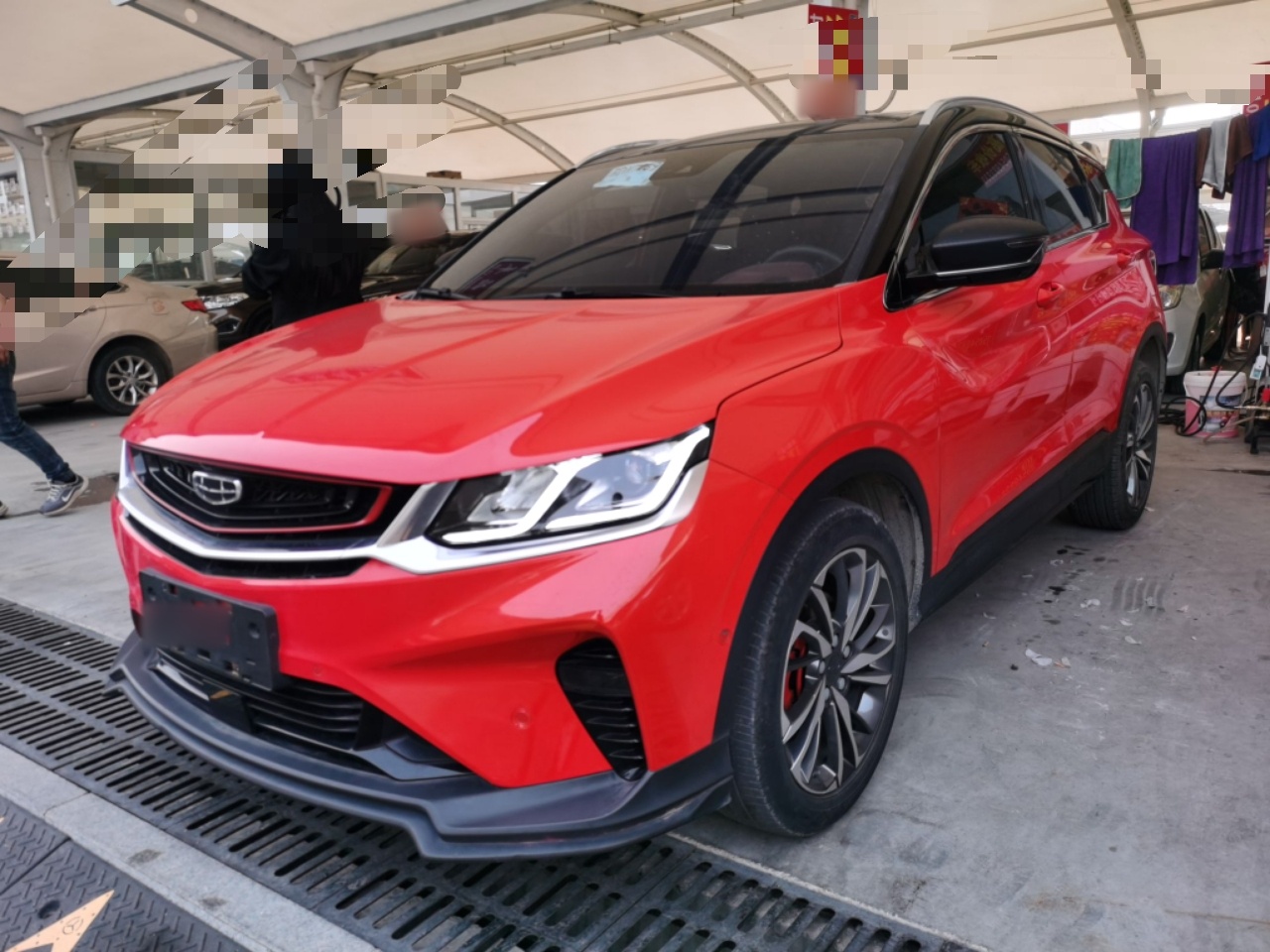 Parte inferior delantera