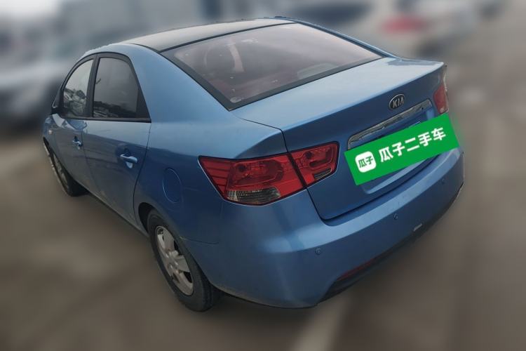 Used Kia Forte 2012 1.6L MT GL Commemorative Edition Rear Left 45 Deg