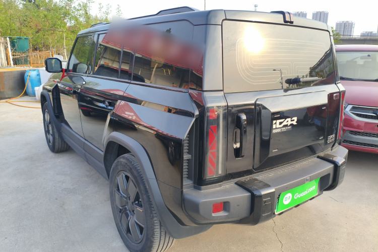 Used iCAR 03T 2024 501km Four-wheel Drive Long-Range Version Rear Left 45 Deg