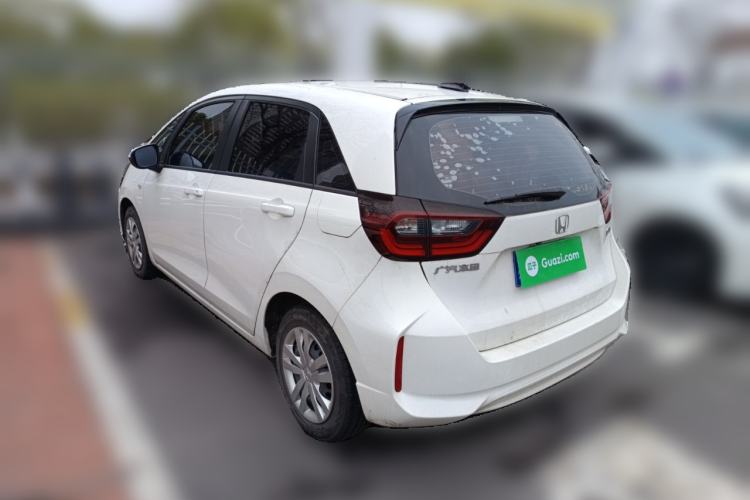 Used Honda Fit 2021 1.5L CVT Trend Edition Rear Left 45 Deg