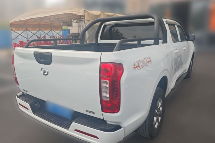 Used Great Wall Poer 2021 2.0T Commercial Version Automatic Diesel Two-Wheel Drive Elite Trim with Long Bed – GW4D20M Rear Right 45 Deg