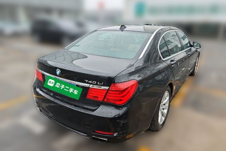 Used BMW 7 Series 2009 740Li Leading Model Rear Right 45 Deg