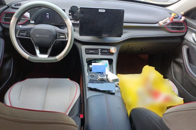 Used BYD Destroyer 05 2022 DM-i 120KM Prestige Model Center Console