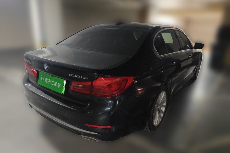 Used BMW 5 Series New Energy 2020 530Le Luxury Package Rear Right 45 Deg