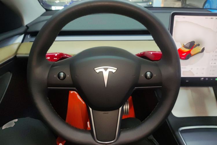 Used Tesla Model Y 2022 Performance High-Performance All-Wheel-Drive Version Steering Wheel