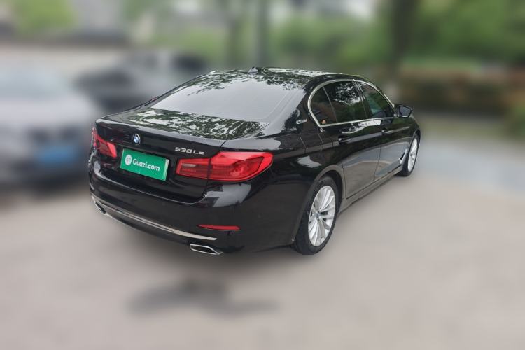 Used BMW 5 Series New Energy 2019 Updated Version 530Le Luxury Package Rear Right 45 Deg