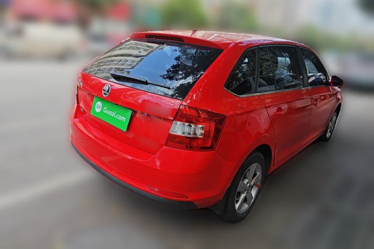 Used Skoda Rapid Spaceback 2016 1.6L Automatic Chuanxing Edition Rear Right 45 Deg
