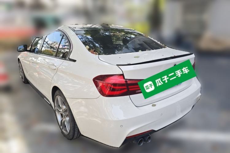 Used BMW 3 Series 2019 320Li M Sport Night Edition Rear Left 45 Deg