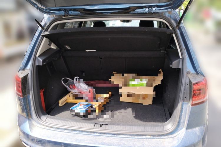 Used Volkswagen Golf Sportsvan 2016 230TSI Automatic Luxury Version Trunk