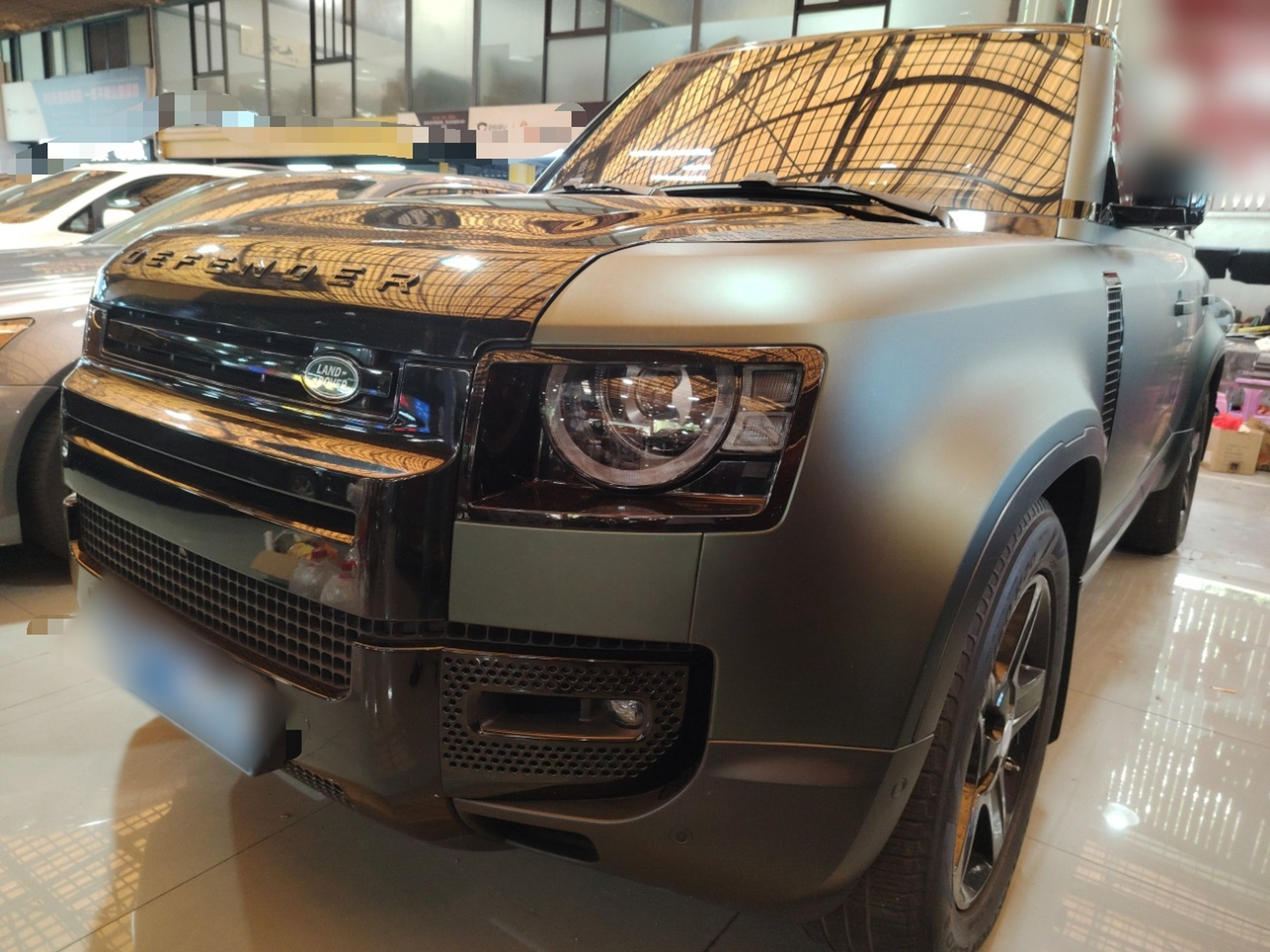 Parte inferior delantera