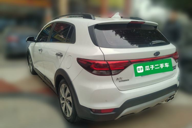 Used Kia KX Cross 2018 1.6L Automatic Dynamic Sunroof Version Rear Left 45 Deg