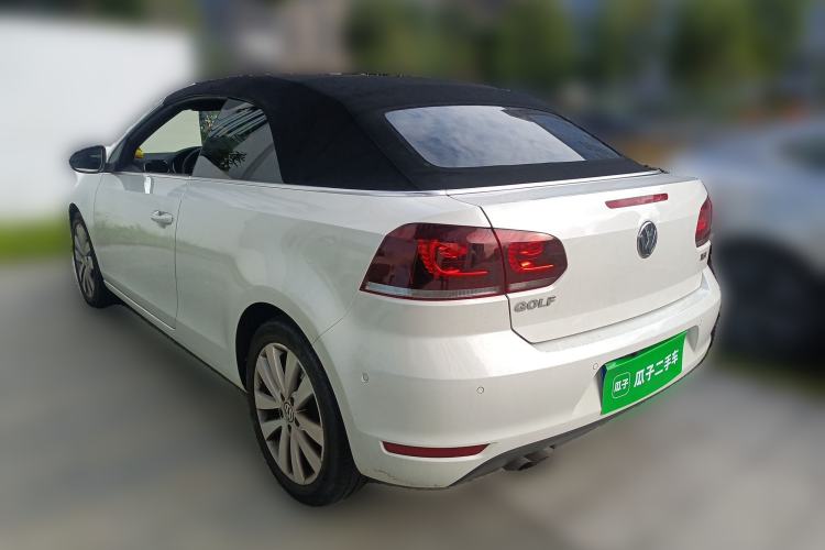 Used Volkswagen Golf 2012 1.4TSI Luxury Convertible Edition Rear Left 45 Deg