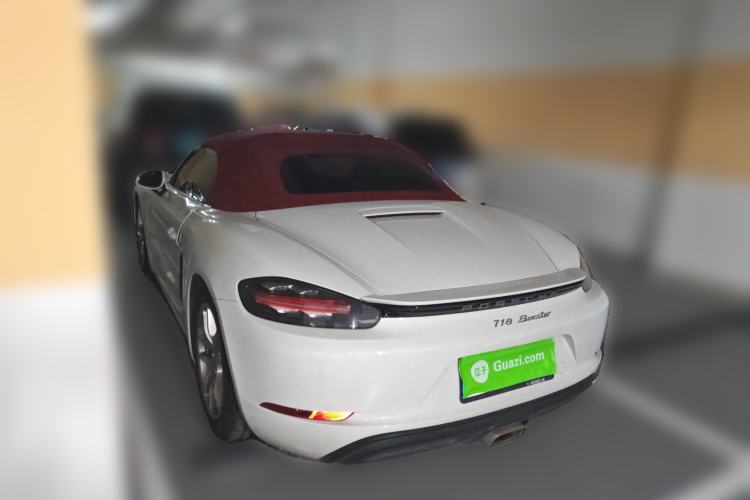 Used Porsche 718 2020 Boxster 2.0T Rear Left 45 Deg