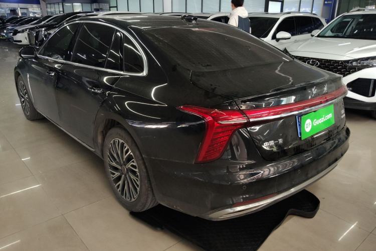 Used Hongqi H5 2025 2.0T Automatic Flag Edition – 500 000 Units Commemorative Version Rear Left 45 Deg