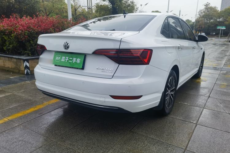 Used Volkswagen Sagitar 2021 280TSI DSG Excellence Edition Rear Right 45 Deg