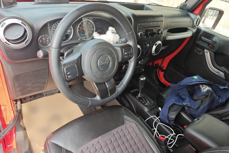 Used Jeep Wrangler 2013 3.6L Sahara two-door model
