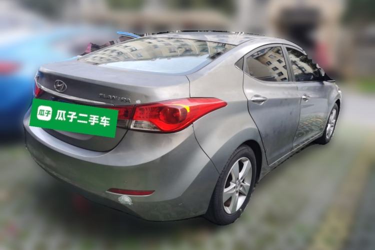 Used Hyundai Elantra (5th Generation / Langdong) 2012 1.6L Manual Leading Model Rear Right 45 Deg
