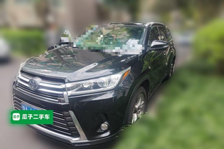 Used Toyota Highlander 2018 2.0T Four-Wheel Drive Luxury Edition 7 Seats China V Emission Standard