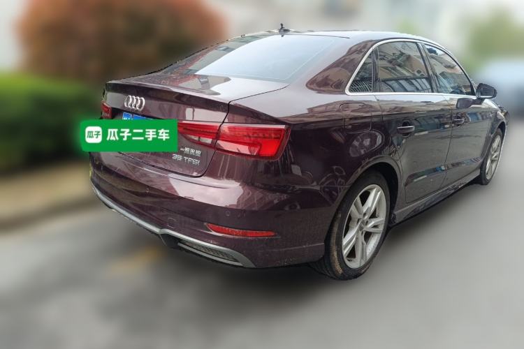 Used Audi A3 2019 Limousine 35 TFSI Fashion Edition China VI Emission Standard Rear Right 45 Deg