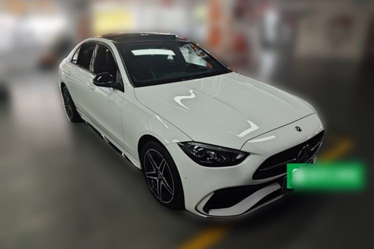 Used Mercedes-Benz C-Class 2024 C 260 L Brilliant Night Sports Edition Front Right 45 Deg