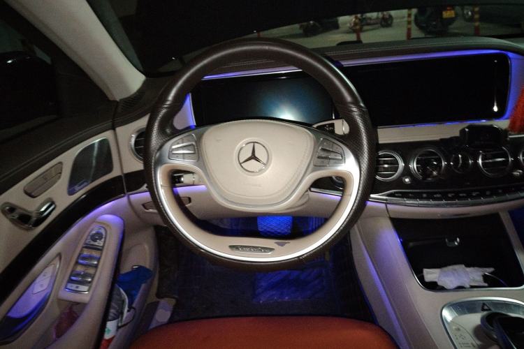 Used Mercedes-Benz S-Class 2014 S 320 L Luxury Model Steering Wheel