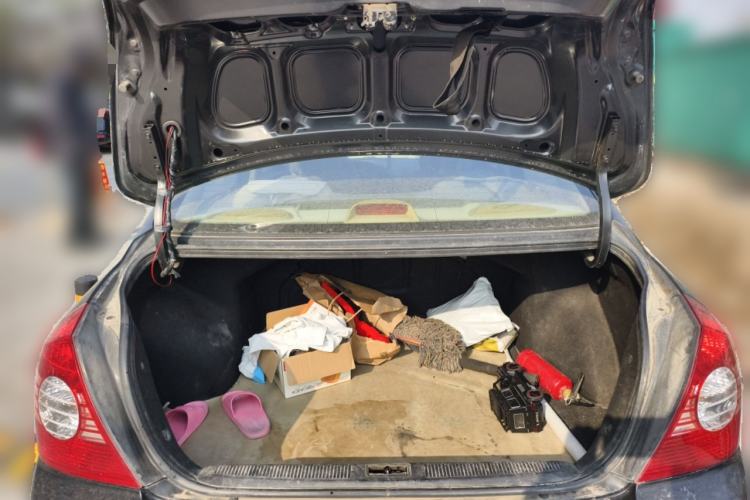 Used Hyundai Elantra 2007 1.6L Manual Comfort Model Trunk